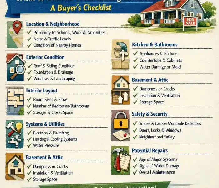 what to look for when looking at a house