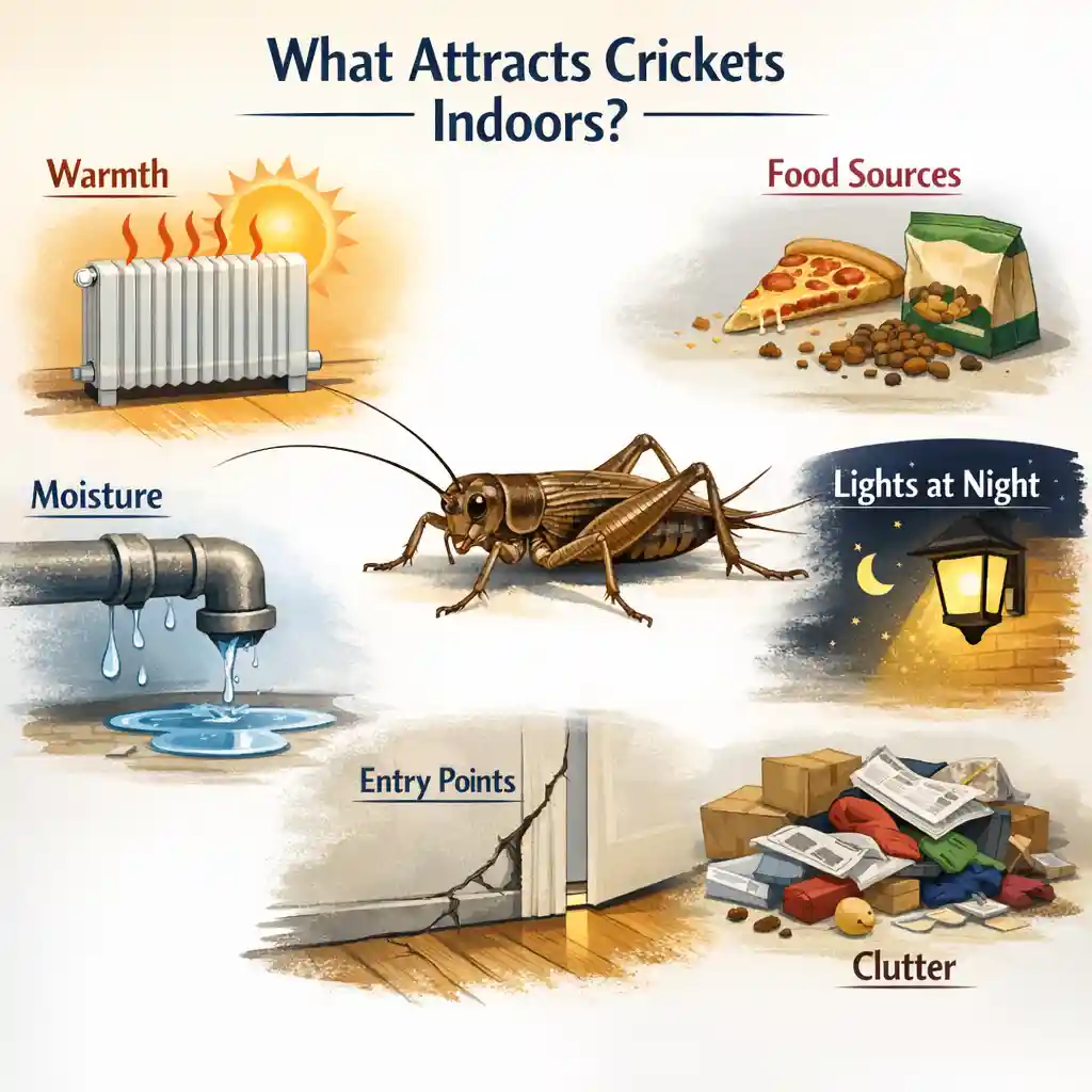 how to catch a cricket in your house