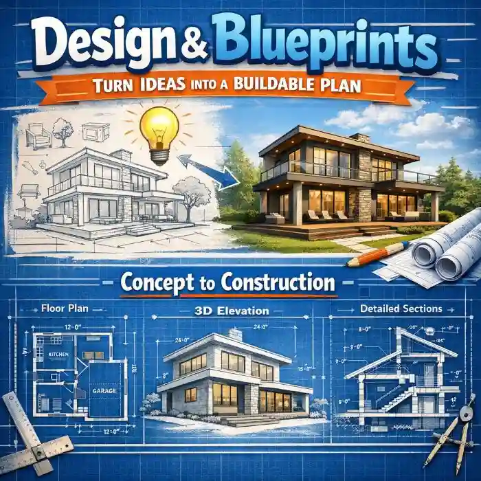 building a house