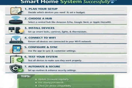 how to install smart system at home