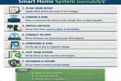 how to install smart system at home