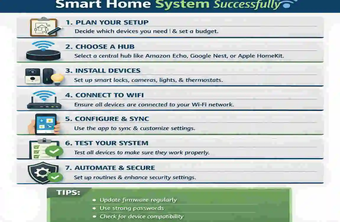How Do I Install a Smart Home System Successfully? - Come Away Home