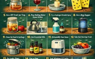 how to get rid of gnats in the house quickly