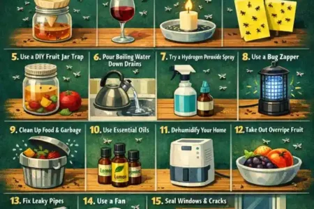 how to get rid of gnats in the house quickly